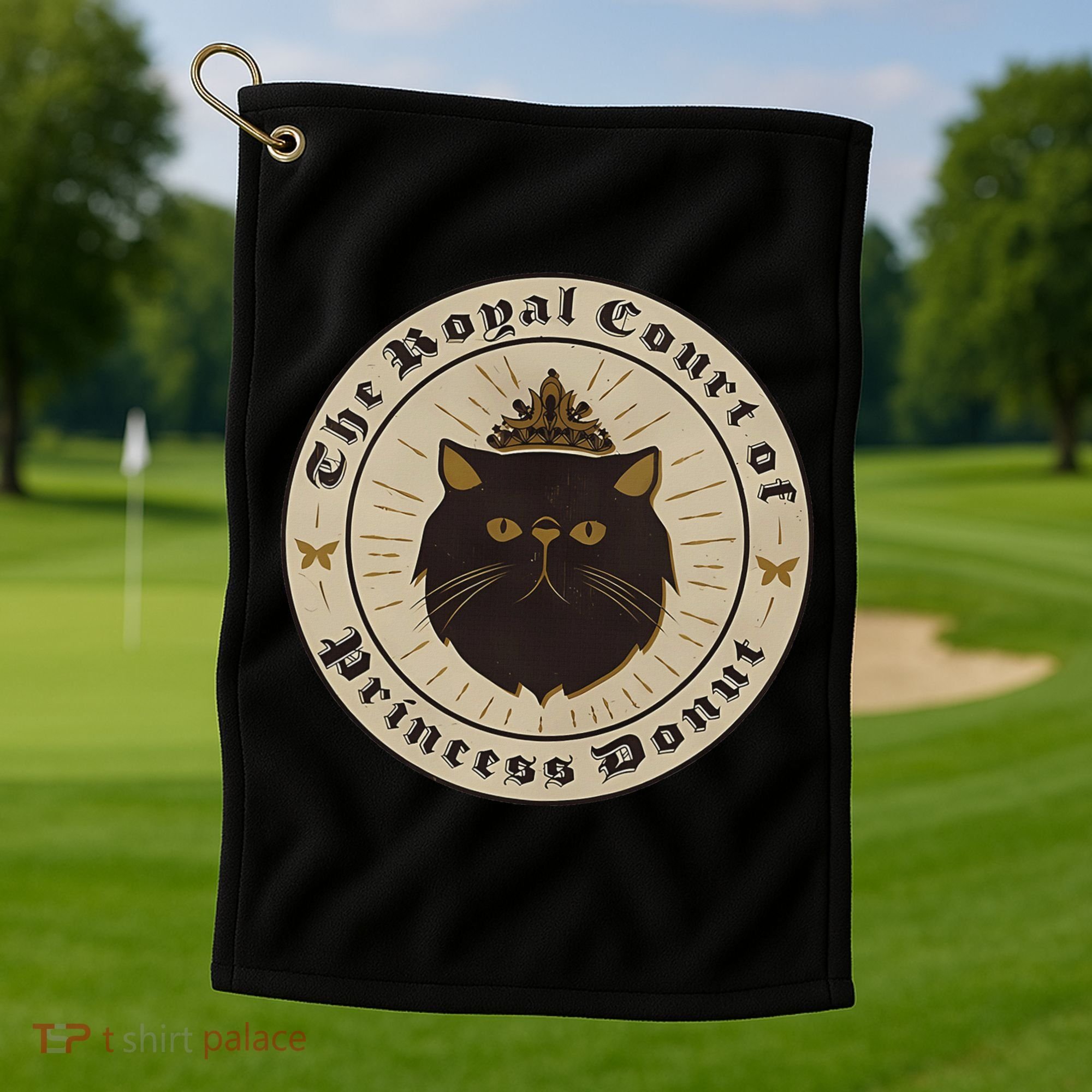 Princess Donut Mongo Edition Dungeon Crawler Carl Women Golf Towel