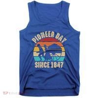 Pioneer Day Mormon Costume Utah Pioneer History Gift Tank Top thumb 0