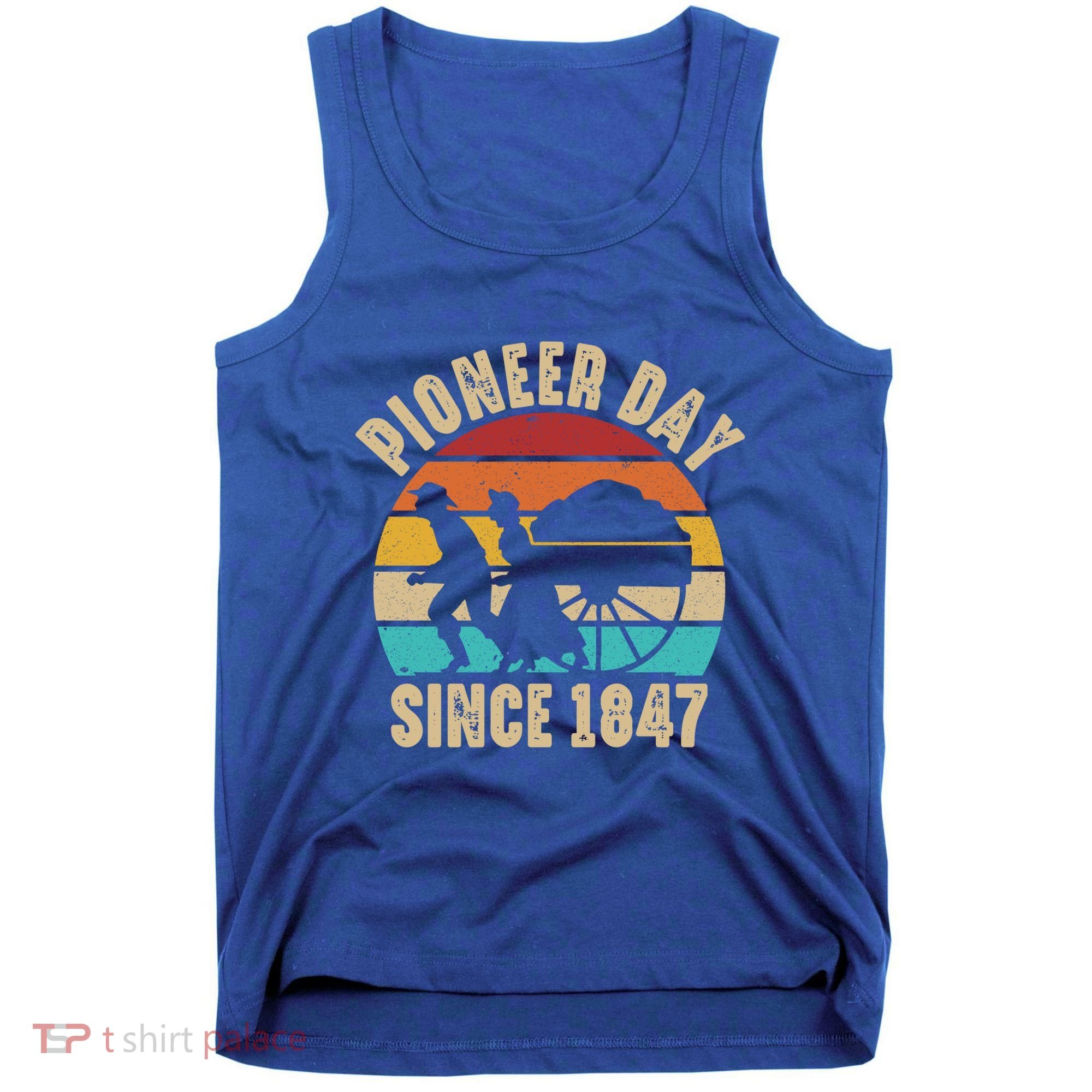 Pioneer Day Mormon Costume Utah Pioneer History Gift Tank Top