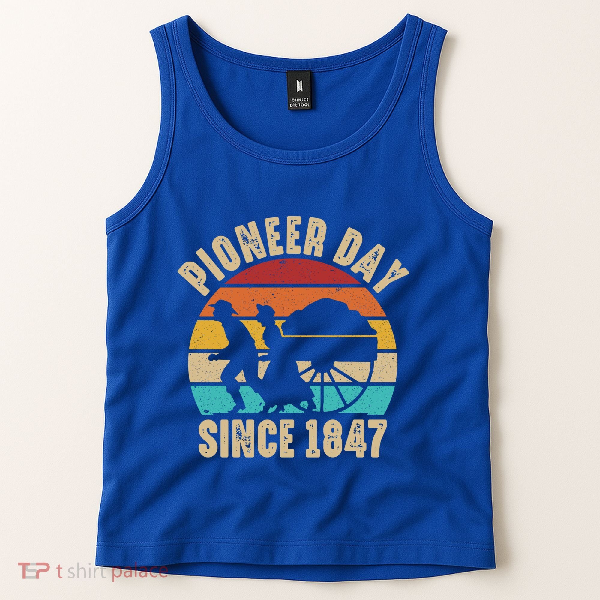Pioneer Day Mormon Costume Utah Pioneer History Gift Tank Top