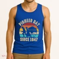 Pioneer Day Mormon Costume Utah Pioneer History Gift Tank Top thumb 3
