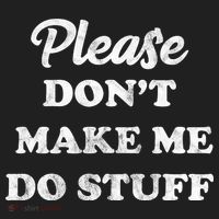 Please Don't Make Me Do Stuff Beanie thumb 2
