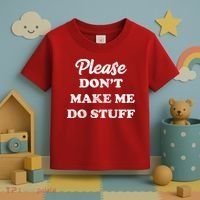 Please Don't Make Me Do Stuff Toddler T-Shirt thumb 3