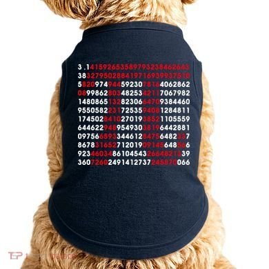 Pi Day Merch Pi Day Math Jokes Doggie Tank