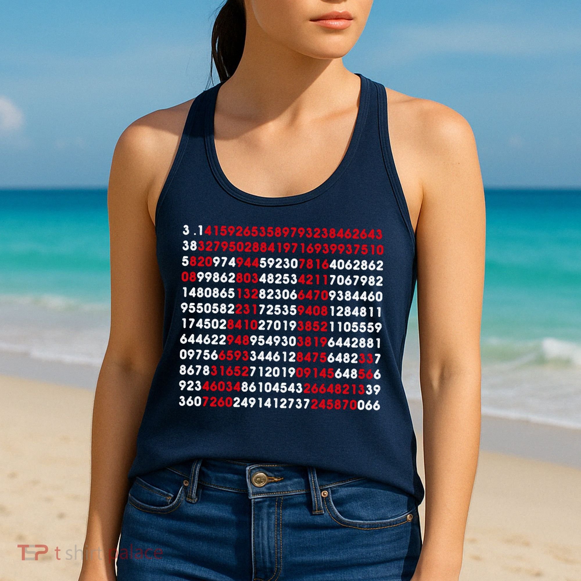 Pi Day Merch Pi Day Math Jokes Women's Tank Top