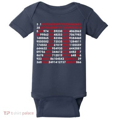Pi Day Merch Pi Day Math Jokes Baby Bodysuit