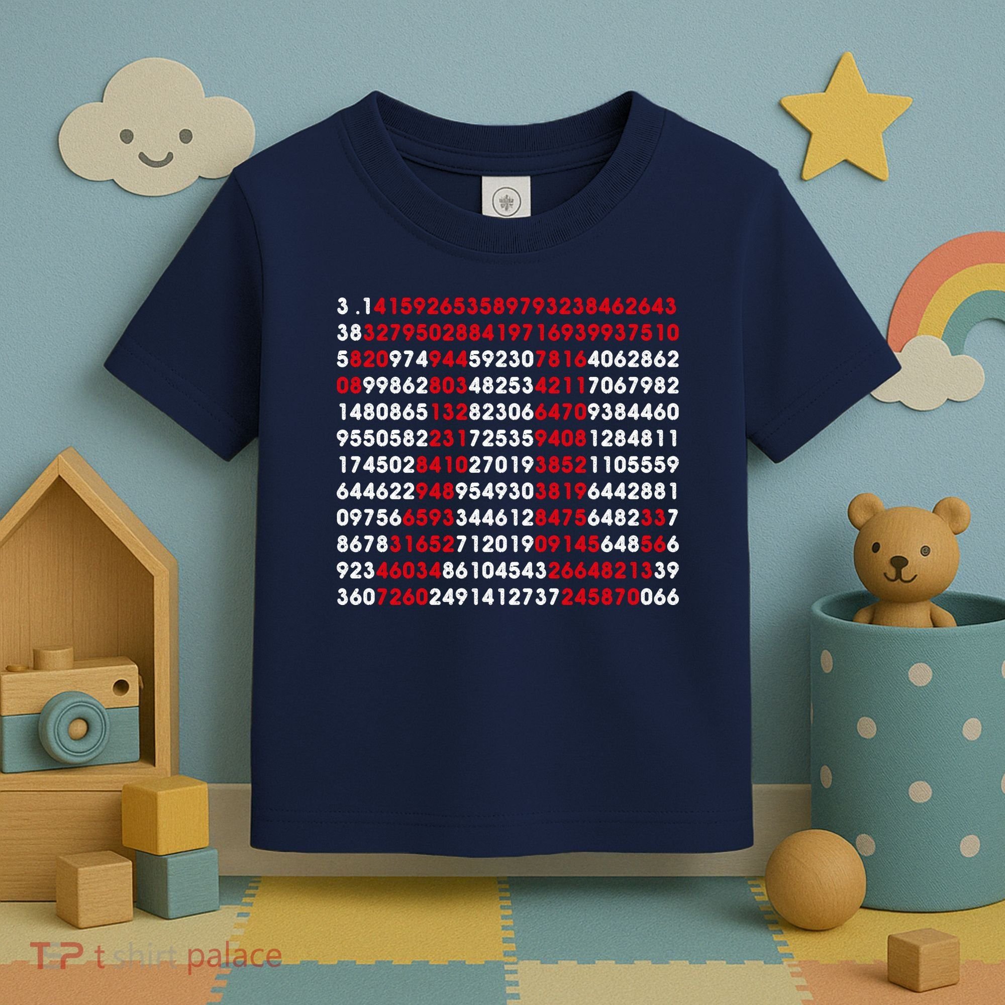 Pi Day Merch Pi Day Math Jokes Toddler T-Shirt