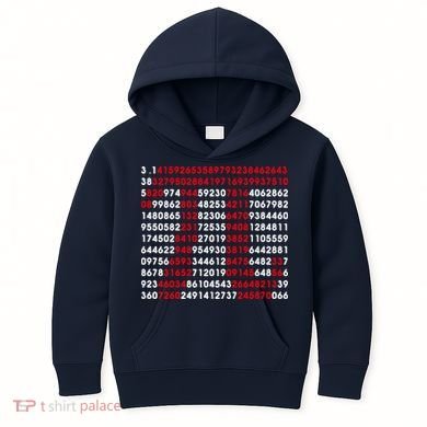 Pi Day Merch Pi Day Math Jokes Kids Hoodie