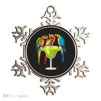 Parrots Drinking Margarita On Summer Vacation Birds Tee Gift Ornament thumb 0