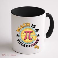 Pi Day Math Is A Piece Of Pi 3 14 Pie Slices Coffee Mug thumb 1