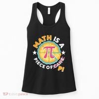 Pi Day Math Is A Piece Of Pi 3 14 Pie Slices Women's Tank Top thumb 0