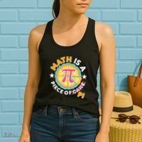 Pi Day Math Is A Piece Of Pi 3 14 Pie Slices Women's Tank Top thumb 2