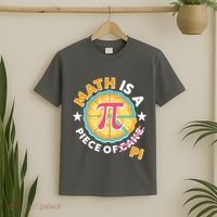 Pi Day Math Is A Piece Of Pi 3 14 Pie Slices T-Shirt thumb 2
