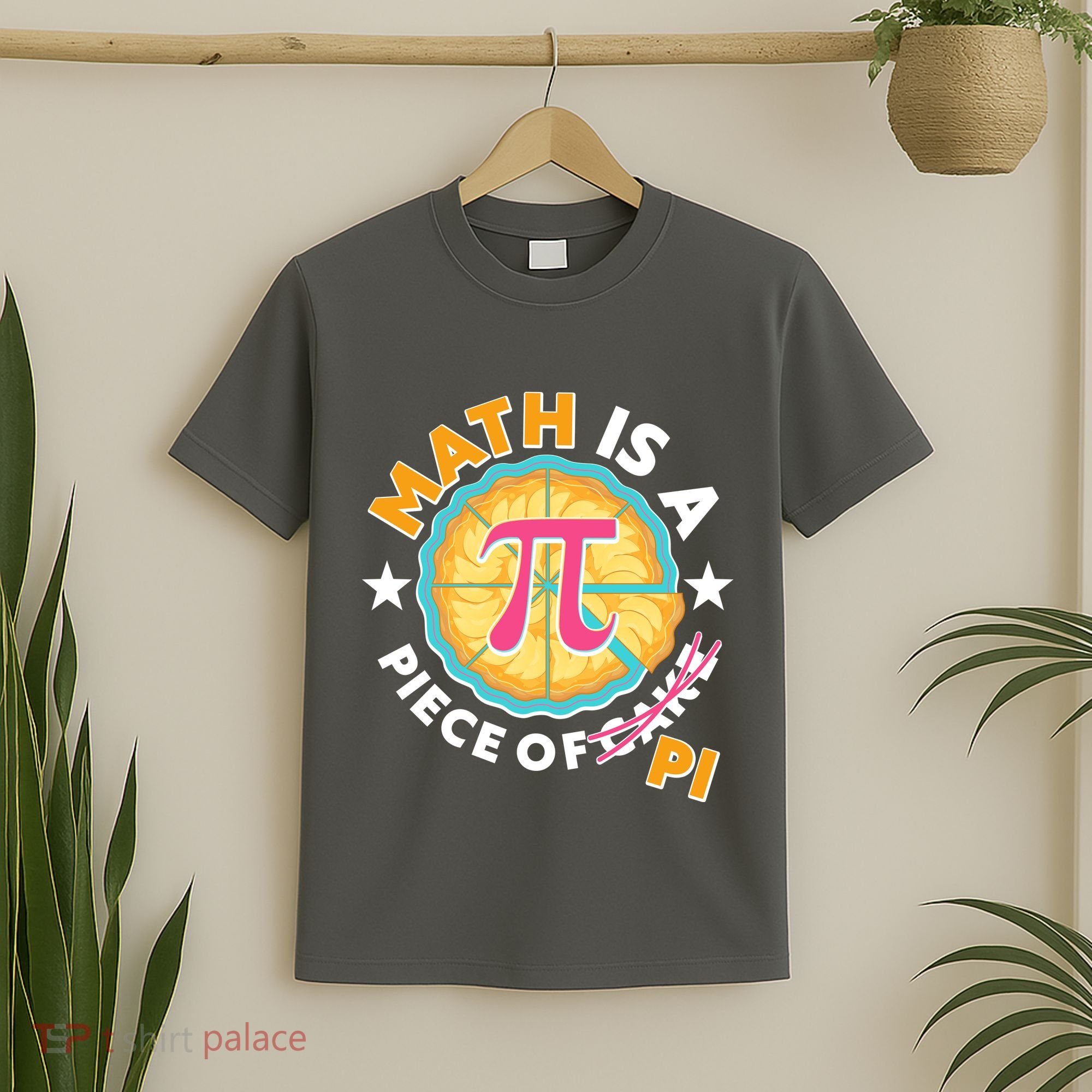 Pi Day Math Is A Piece Of Pi 3 14 Pie Slices T-Shirt