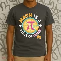 Pi Day Math Is A Piece Of Pi 3 14 Pie Slices T-Shirt thumb 3