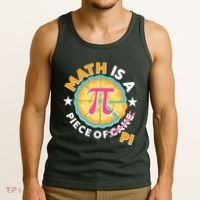 Pi Day Math Is A Piece Of Pi 3 14 Pie Slices Tank Top thumb 3