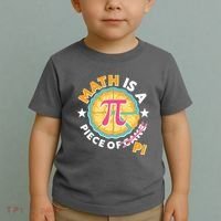 Pi Day Math Is A Piece Of Pi 3 14 Pie Slices Toddler T-Shirt thumb 2