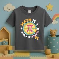 Pi Day Math Is A Piece Of Pi 3 14 Pie Slices Toddler T-Shirt thumb 3