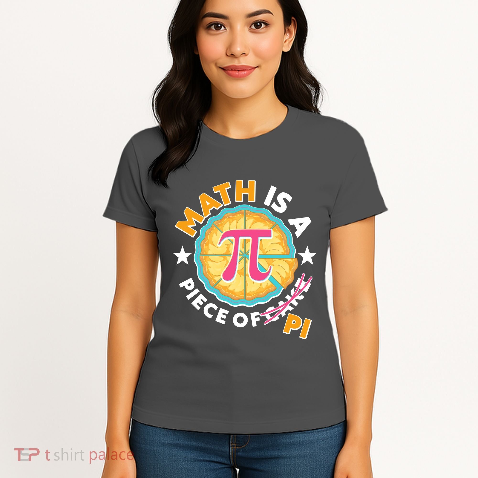 Pi Day Math Is A Piece Of Pi 3 14 Pie Slices Women's T-Shirt