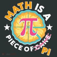 Pi Day Math Is A Piece Of Pi 3 14 Pie Slices Kids Sweatshirt thumb 2