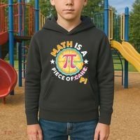 Pi Day Math Is A Piece Of Pi 3 14 Pie Slices Kids Hoodie thumb 2