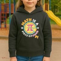 Pi Day Math Is A Piece Of Pi 3 14 Pie Slices Kids Hoodie thumb 3