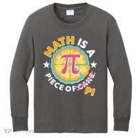 Pi Day Math Is A Piece Of Pi 3 14 Pie Slices Kids Long Sleeve Shirt thumb 0