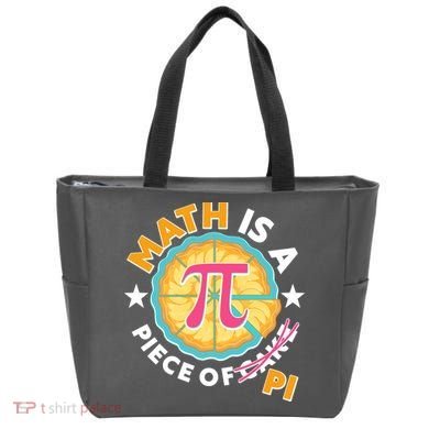 Pi Day Math Is A Piece Of Pi 3 14 Pie Slices Tote Bag