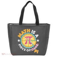 Pi Day Math Is A Piece Of Pi 3 14 Pie Slices Tote Bag thumb 0