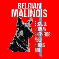 Police Dog Malinois Funny K9 Thin Blue Line Flag Santa Hat thumb 1