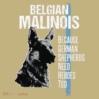 Police Dog Malinois Funny K9 Thin Blue Line Flag Hoodie thumb 7