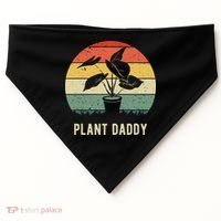 Plant Daddy Nature Botanical Gardener Plant Dad Gardening USA-Made Doggie Bandana thumb 0