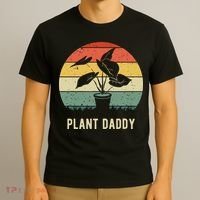 Plant Daddy Nature Botanical Gardener Plant Dad Gardening T-Shirt thumb 3