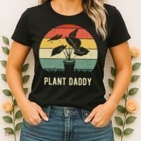Plant Daddy Nature Botanical Gardener Plant Dad Gardening Women's T-Shirt thumb 2