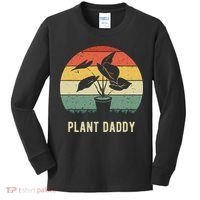 Plant Daddy Nature Botanical Gardener Plant Dad Gardening Kids Long Sleeve Shirt thumb 0