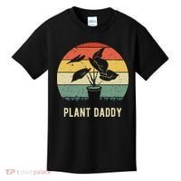 Plant Daddy Nature Botanical Gardener Plant Dad Gardening Kids T-Shirt thumb 0