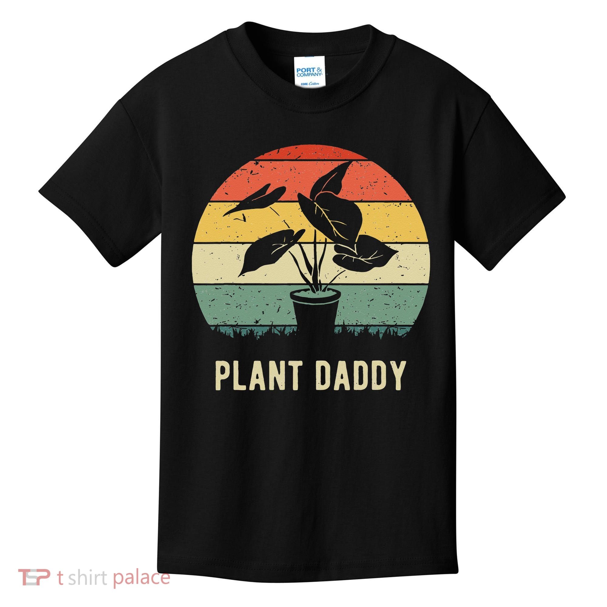 Plant Daddy Nature Botanical Gardener Plant Dad Gardening Kids T-Shirt