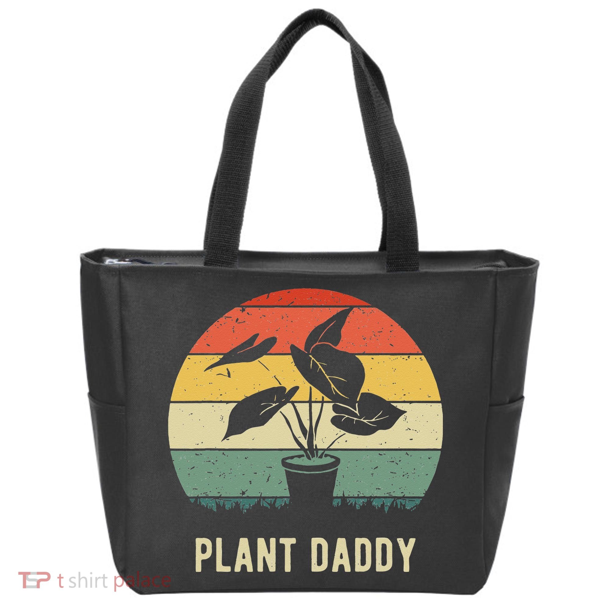 Plant Daddy Nature Botanical Gardener Plant Dad Gardening Tote Bag