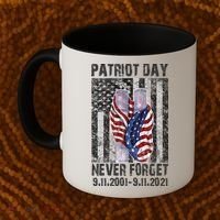 Patriot Day Never Forget 9/11 20th Anniversary Coffee Mug thumb 2