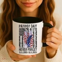 Patriot Day Never Forget 9/11 20th Anniversary Coffee Mug thumb 3