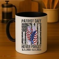 Patriot Day Never Forget 9/11 20th Anniversary Coffee Mug thumb 4