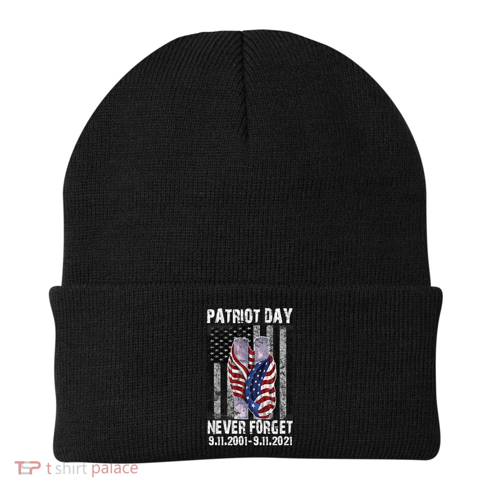 Patriot Day Never Forget 9/11 20th Anniversary Beanie