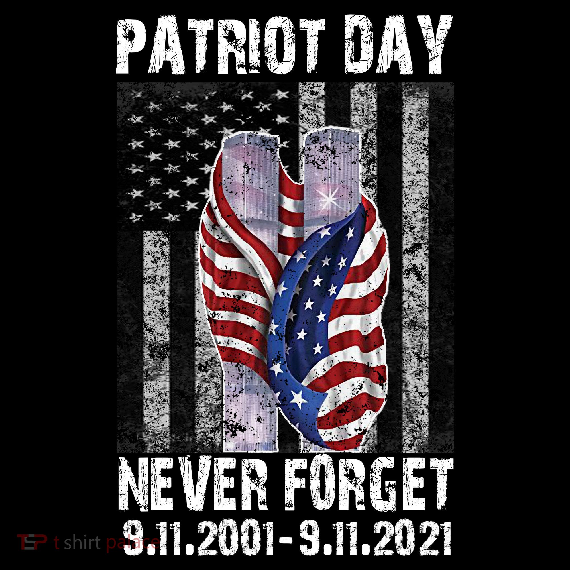 Patriot Day Never Forget 9/11 20th Anniversary Women's Hoodie