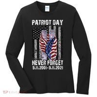 Patriot Day Never Forget 9/11 20th Anniversary Women's Long Sleeve Shirt thumb 0