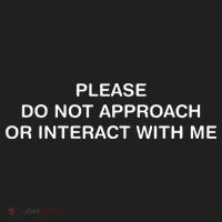 Please Do Not Approach Or Interact With Me Women's Sweatshirt thumb 2