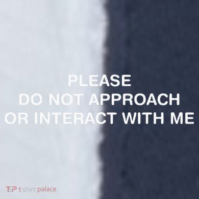Please Do Not Approach Or Interact With Me Sport-Tek Competitor United Soccer Jersey