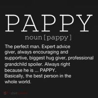 Pappy Definition Noun Grandpa Grandparents Day Funny Cool Gift Bucket Hat thumb 4