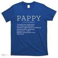 Pappy Definition Noun Grandpa Grandparents Day Funny Cool Gift T-Shirt thumb 0