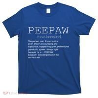 Peepaw Definition Noun Grandpa Grandparents Day Funny Cute Gift T-Shirt thumb 0