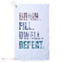 Peritoneal Dialysis Nurse Kidney Disease Funny Nursing Golf Towel thumb 0